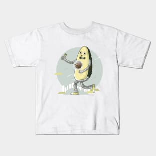 Avocado Robot Kids T-Shirt